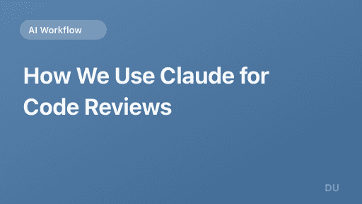 How We Use Claude for Code Reviews